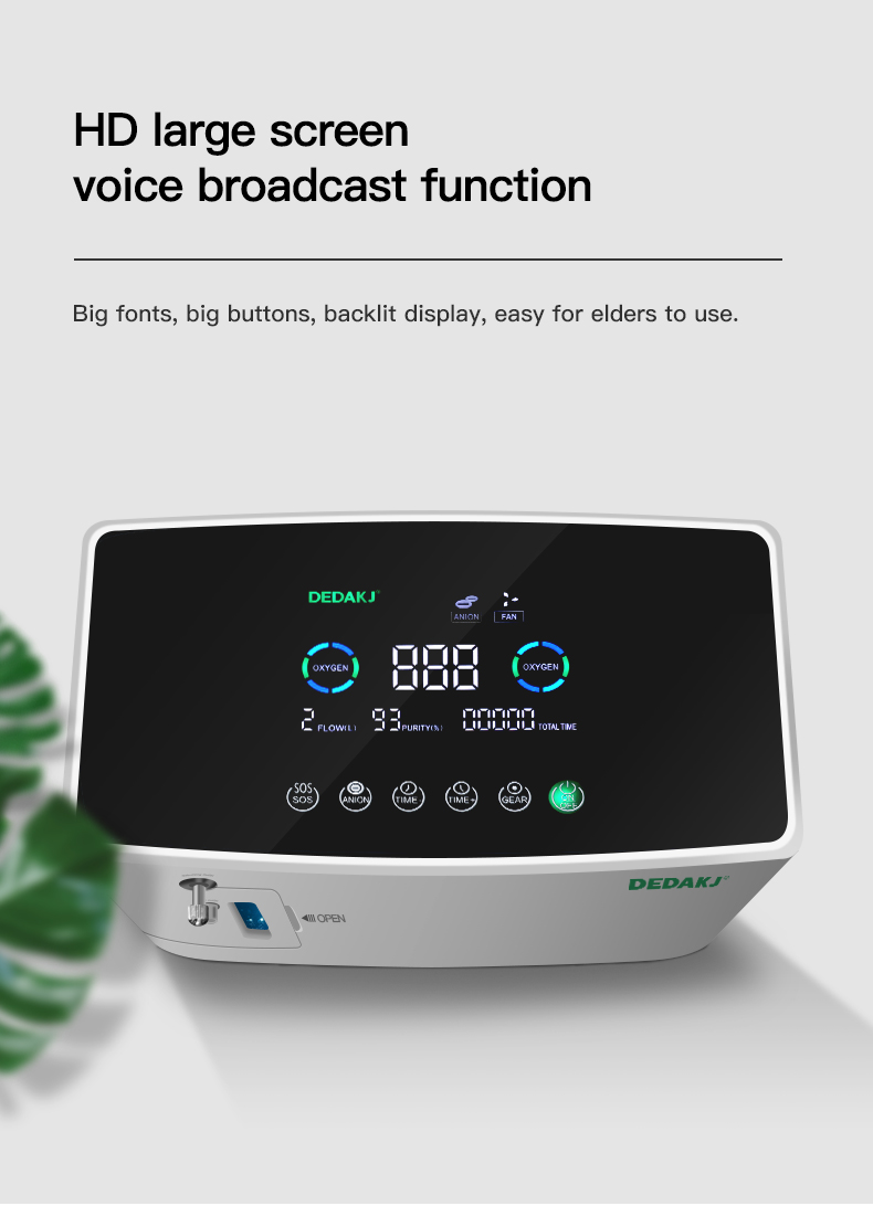 Home Use Oxygen Concentrator DE-2SW - DEDA德迩杰